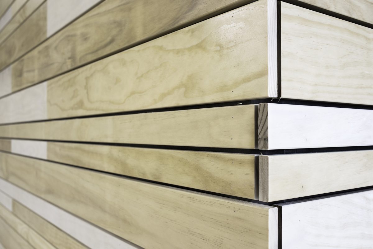 Arnhem offices showing Accoya wall