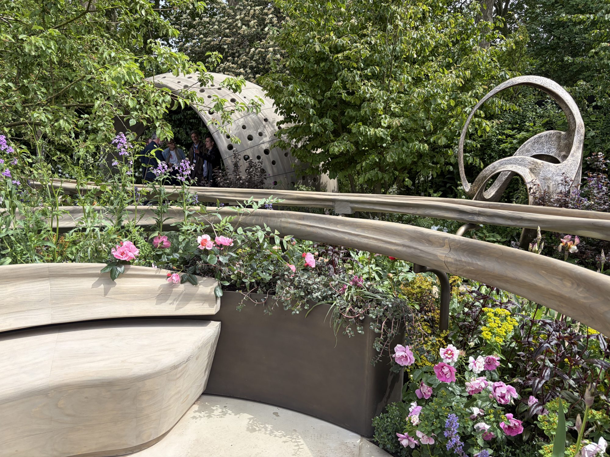 Stephen Colfer Rhs Parkinson’s UK garden featuring Accoya wins Silver award at RHS Chelsea ...